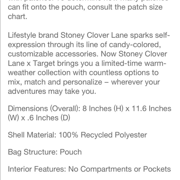Stoney Clover Lane x Target Tie dye zipper pouch - Picture 5 of 7
